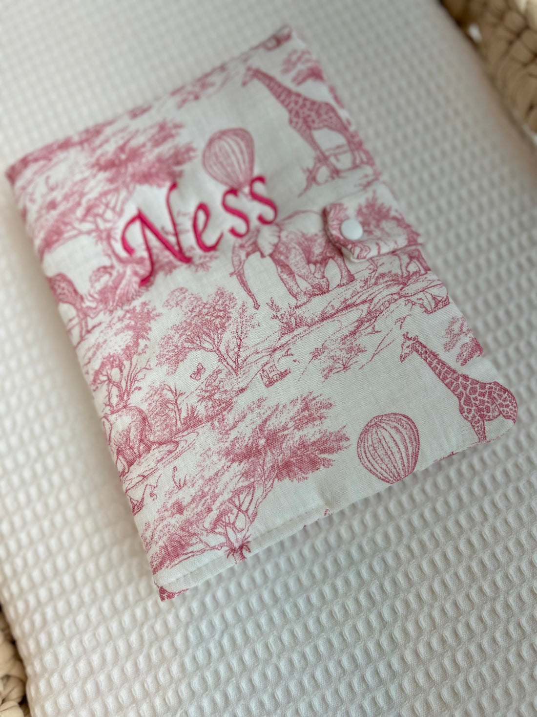 Protège carnet de santé gaze de coton