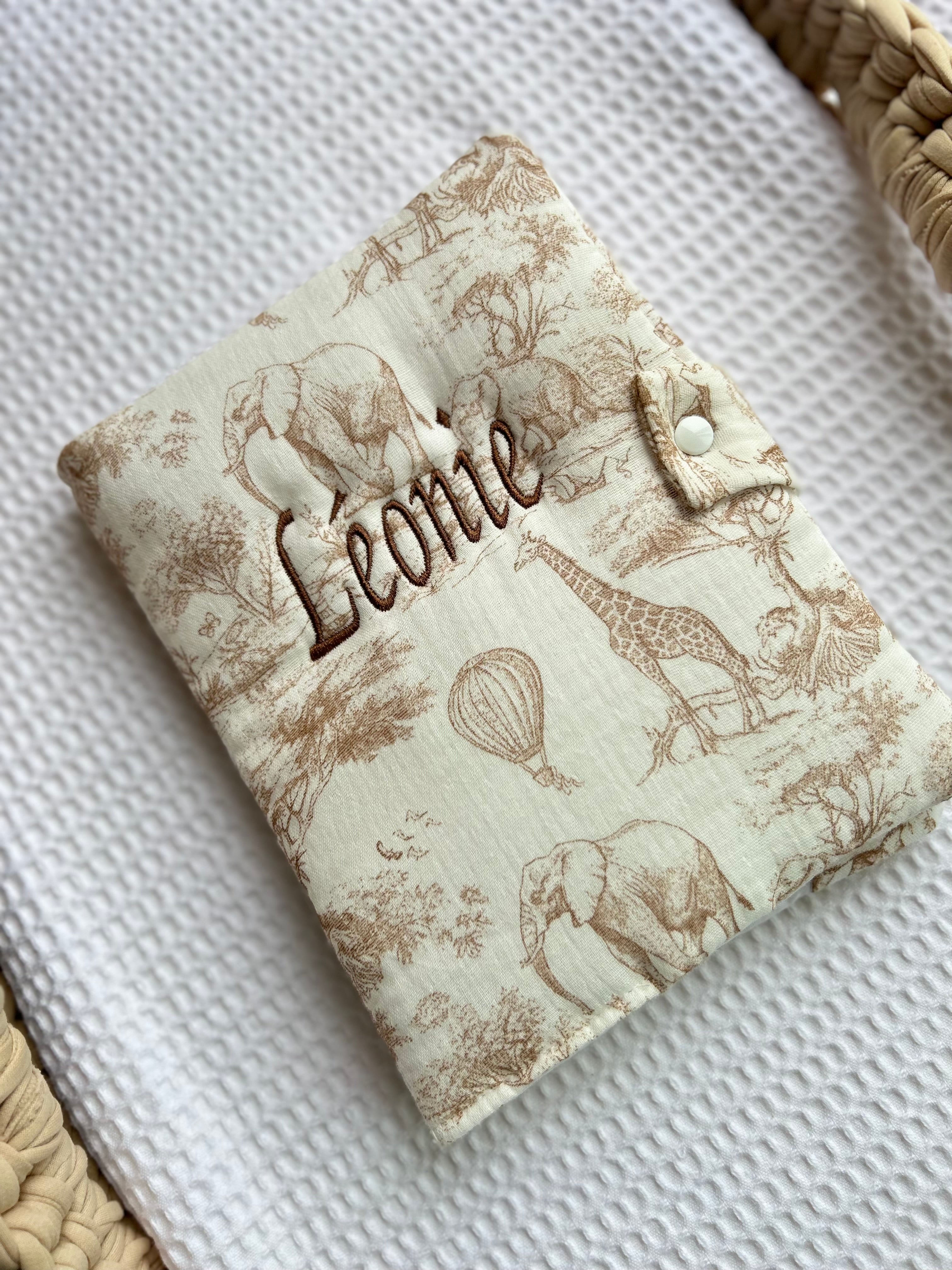 Protège carnet de santé gaze de coton