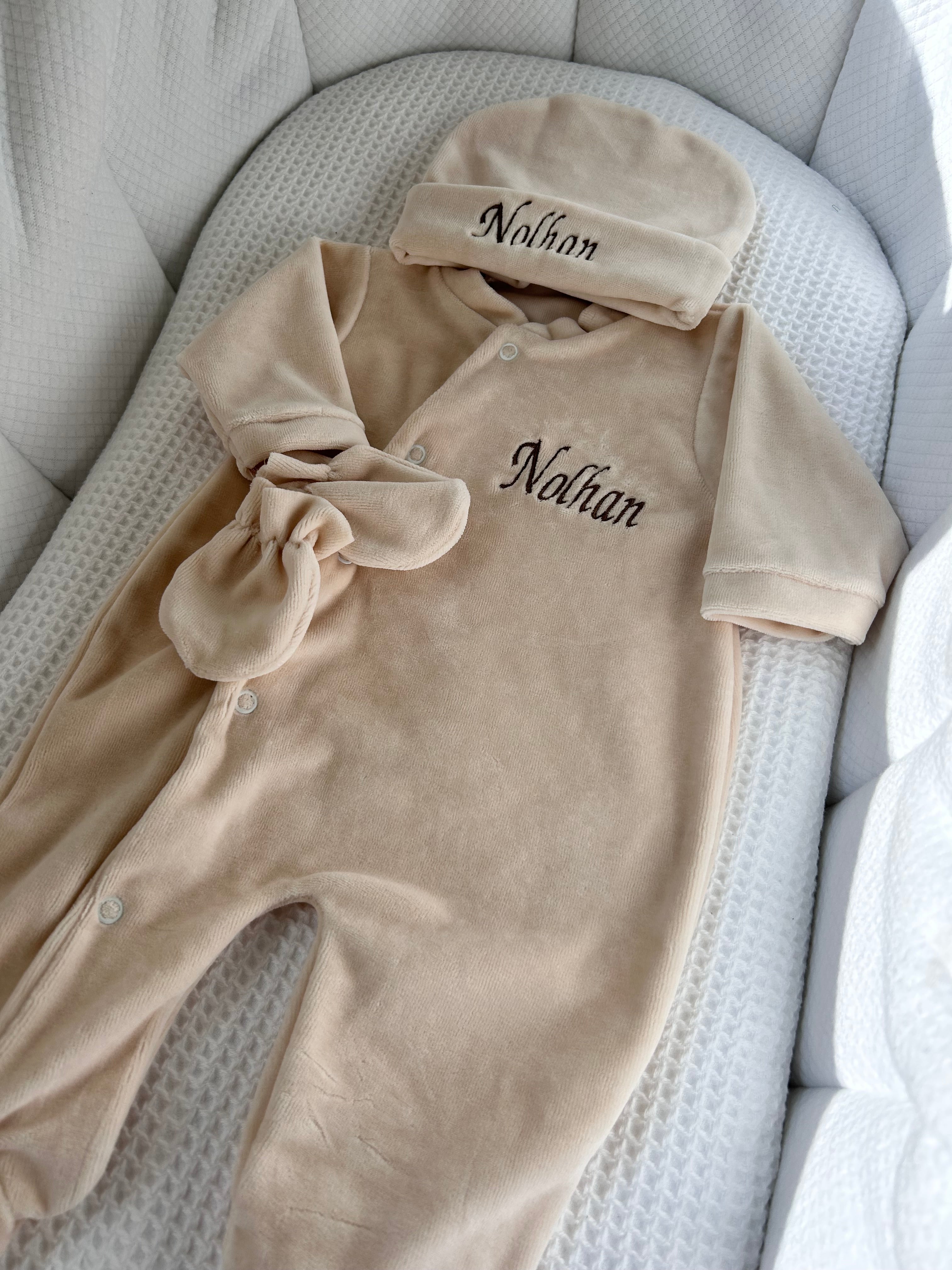 Ensemble 3 pièces en velours