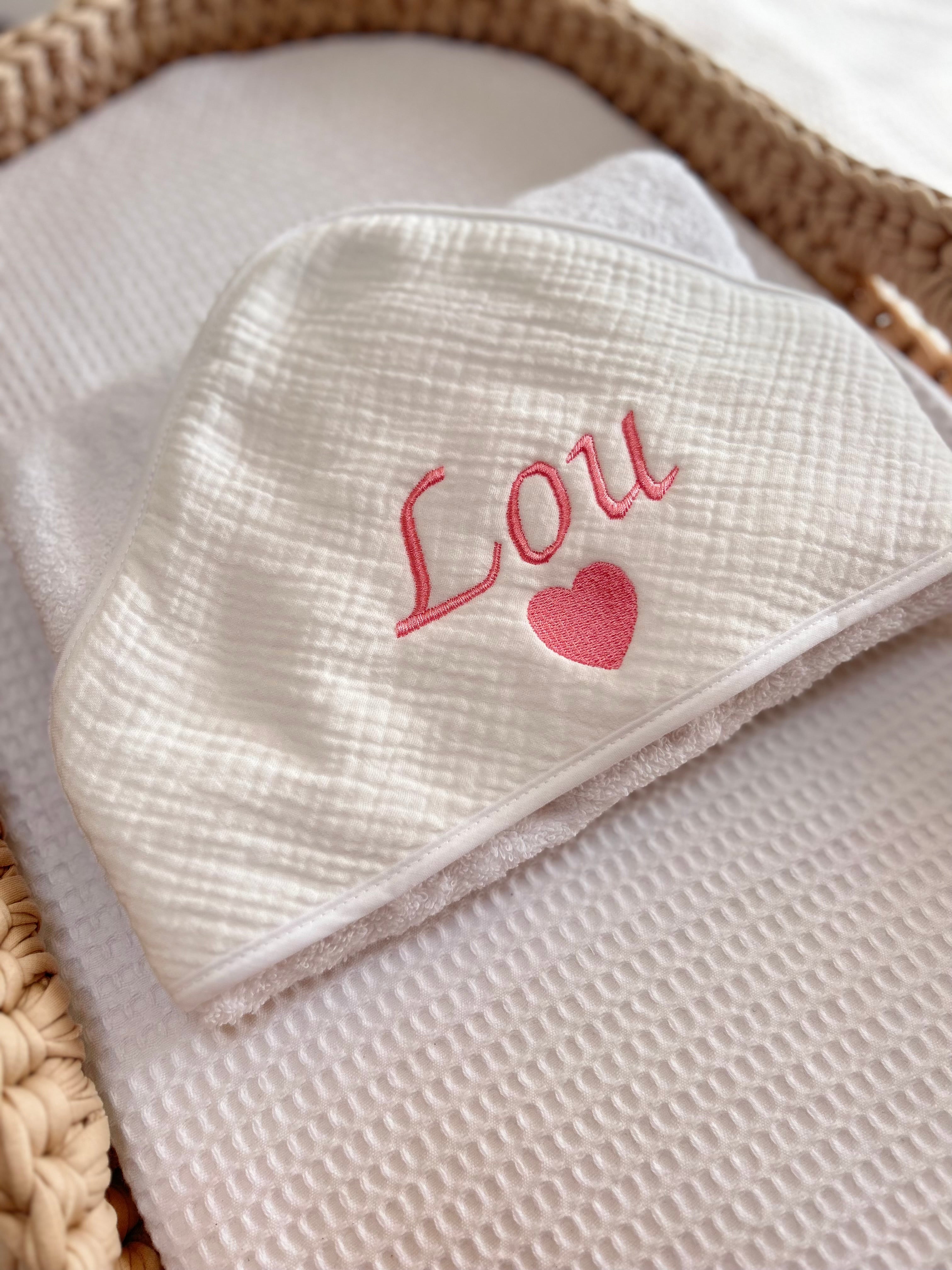 Cape de bain gaze de coton