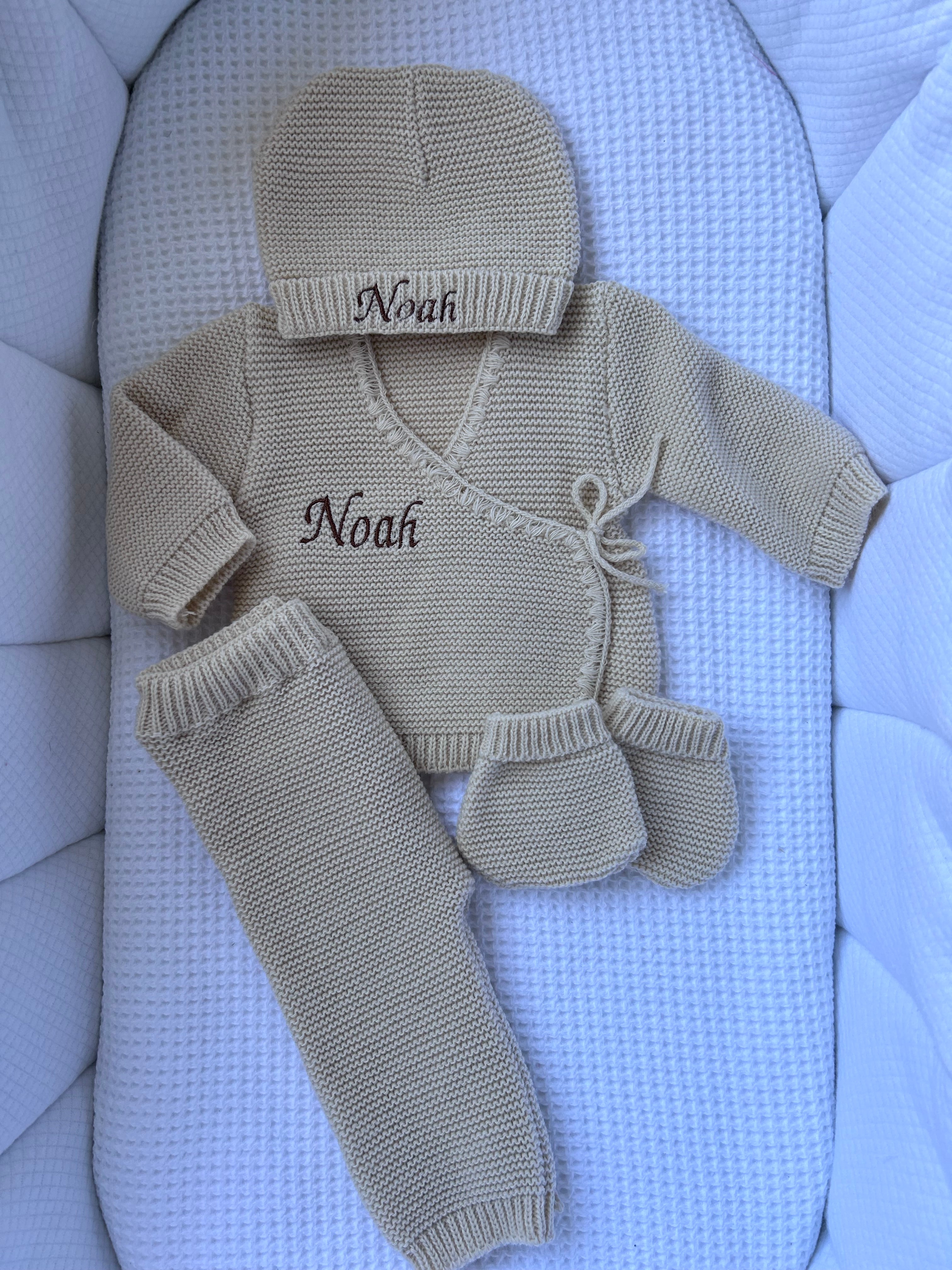 Ensemble en maille 4 pièces