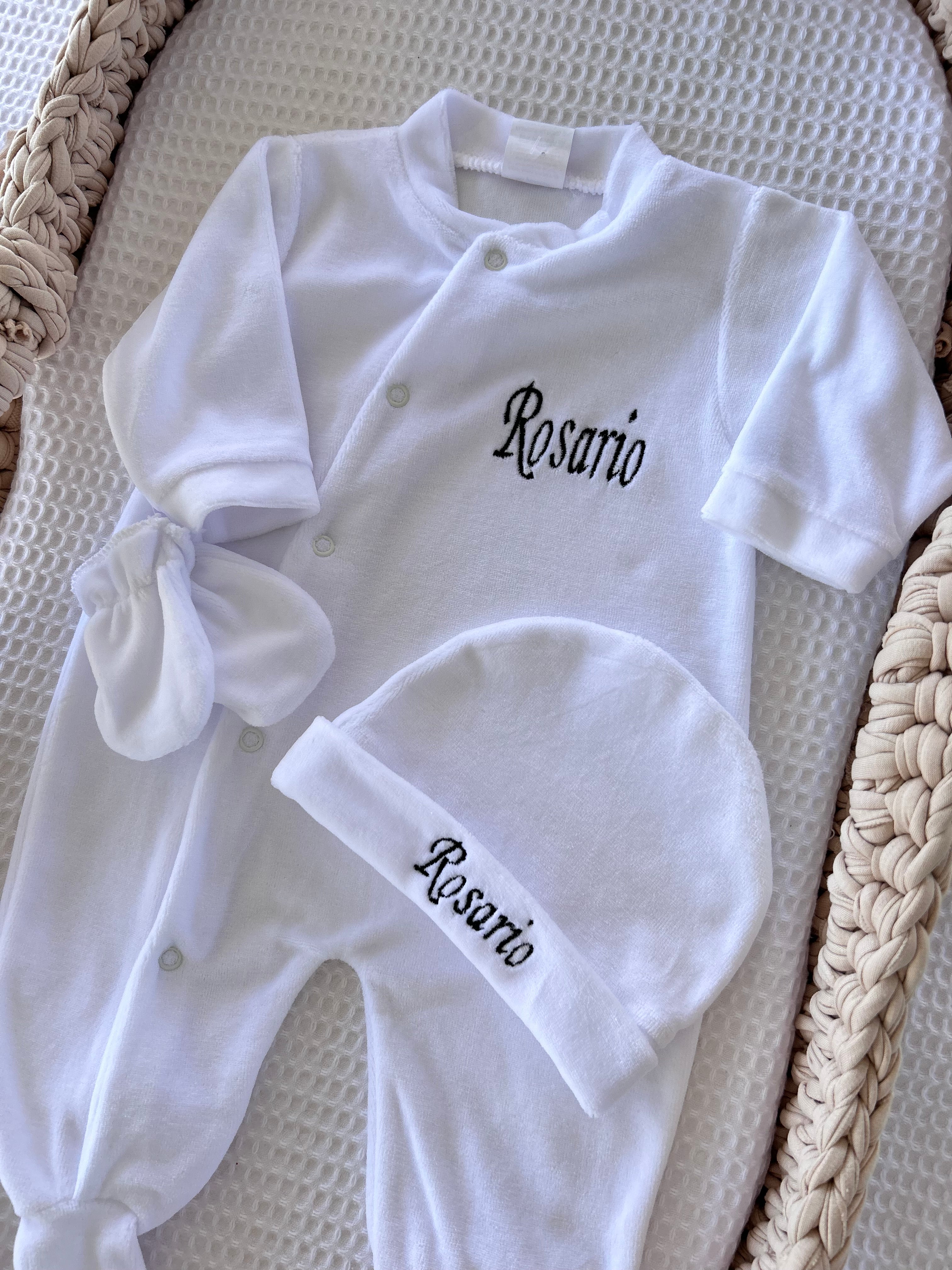 Ensemble 3 pièces en velours