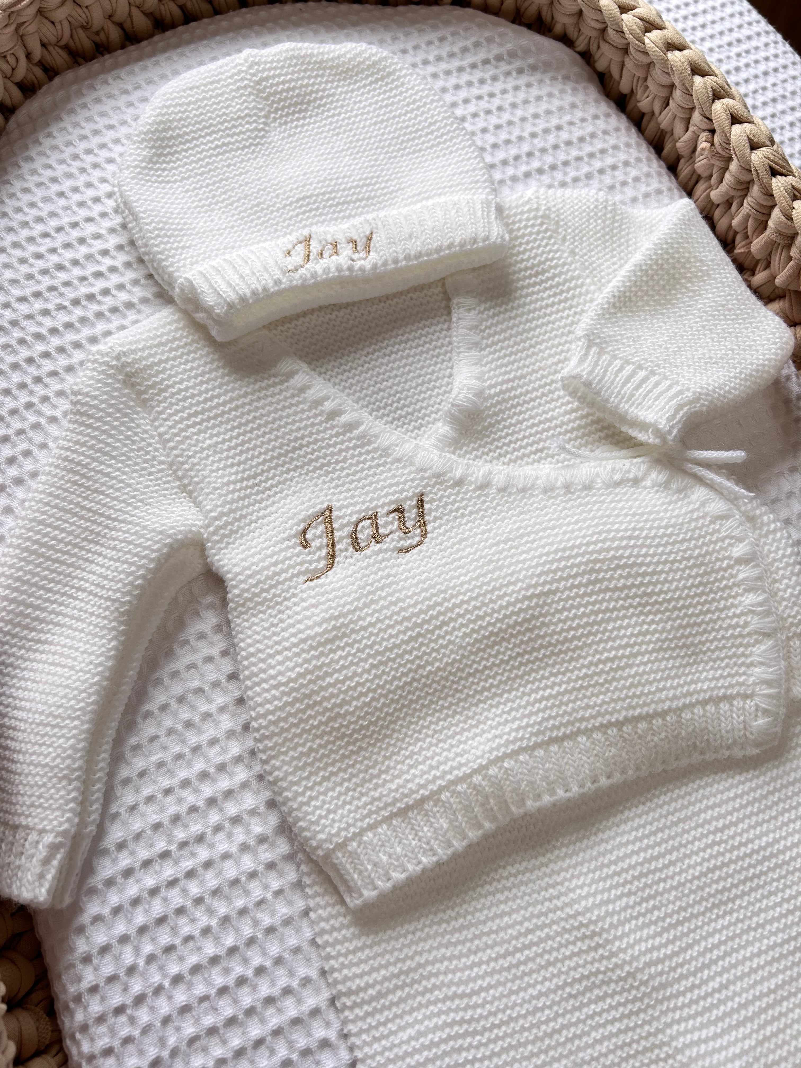 Ensemble en maille 4 pièces