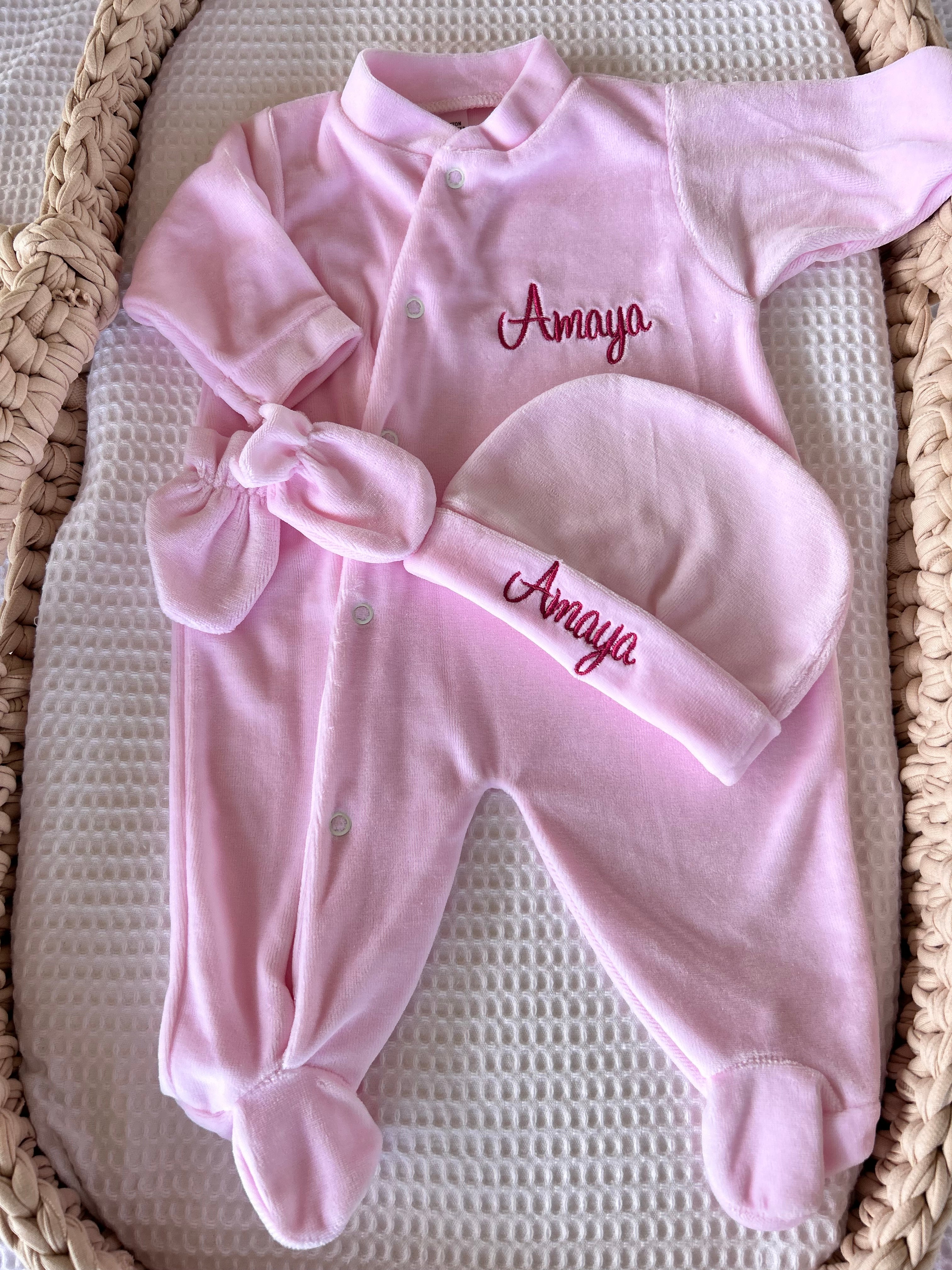 Ensemble 3 pièces en velours