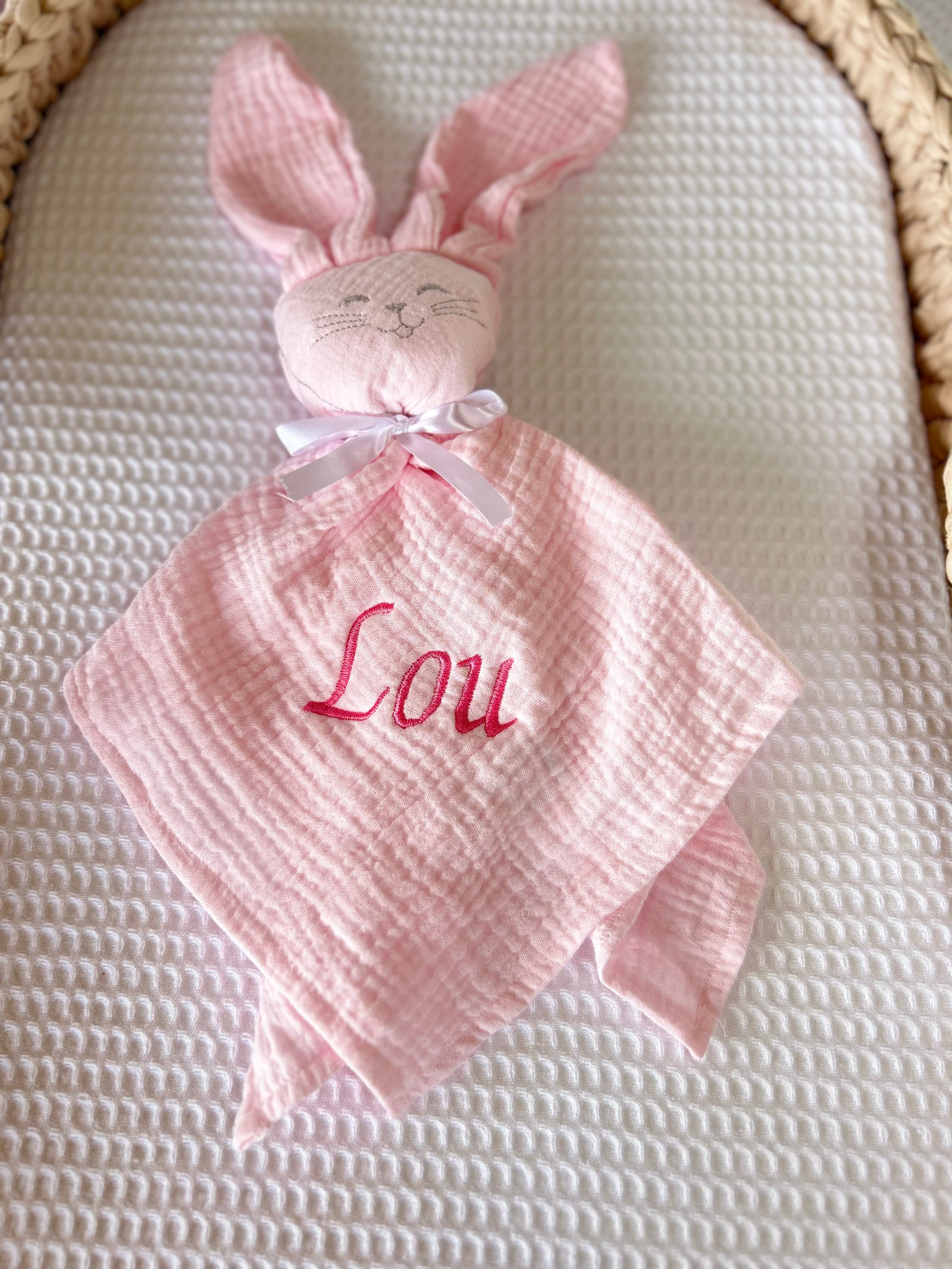 Doudou douceur gaze de coton