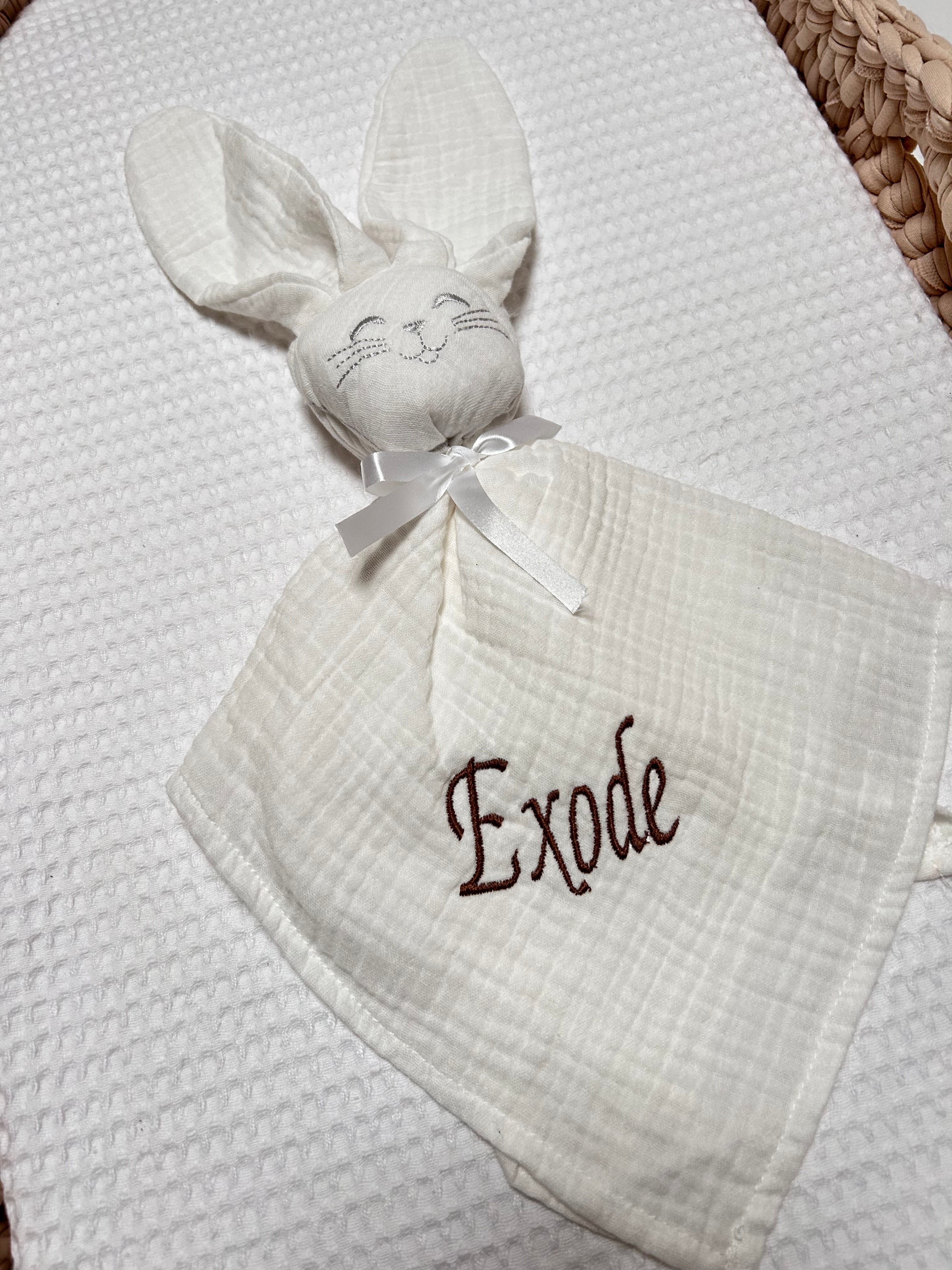 Doudou douceur gaze de coton