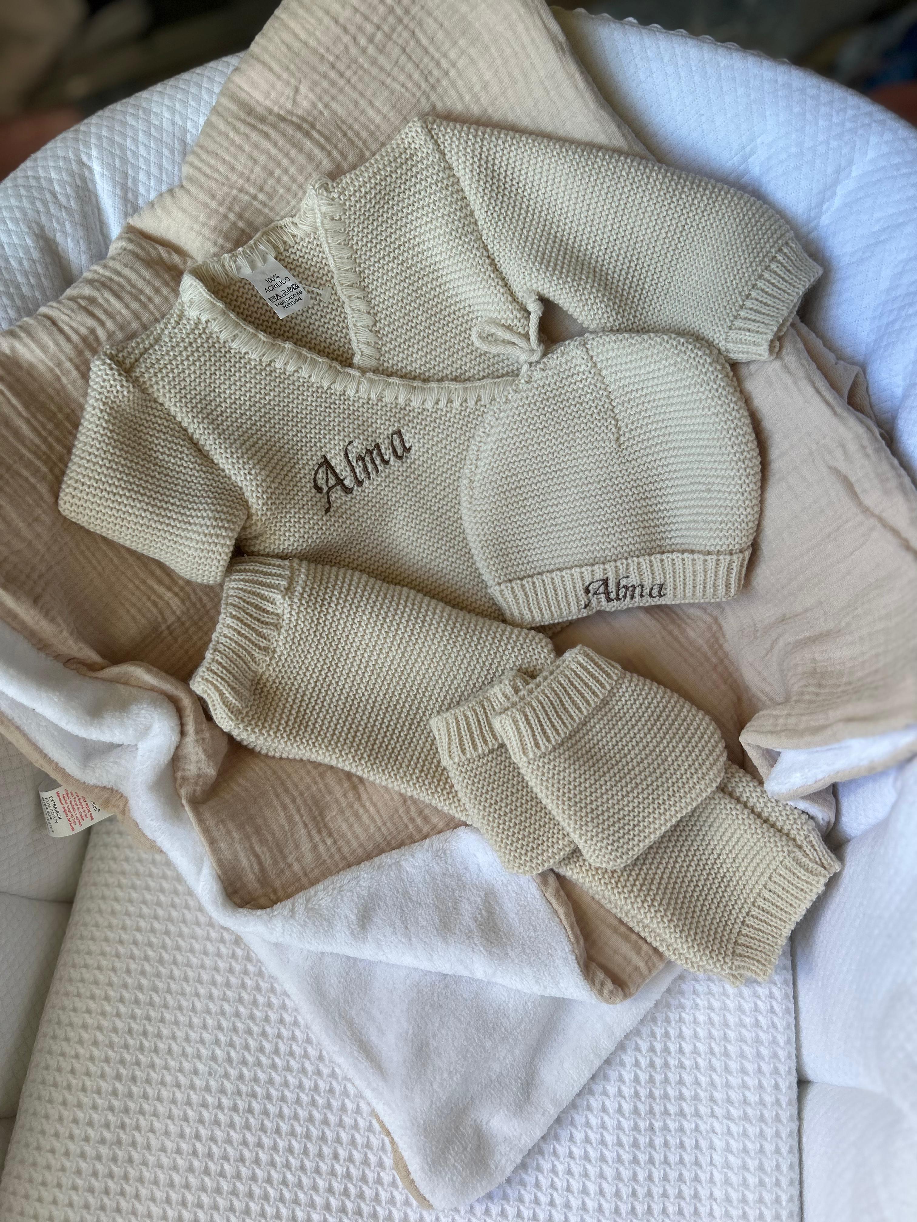 Ensemble en maille 4 pièces