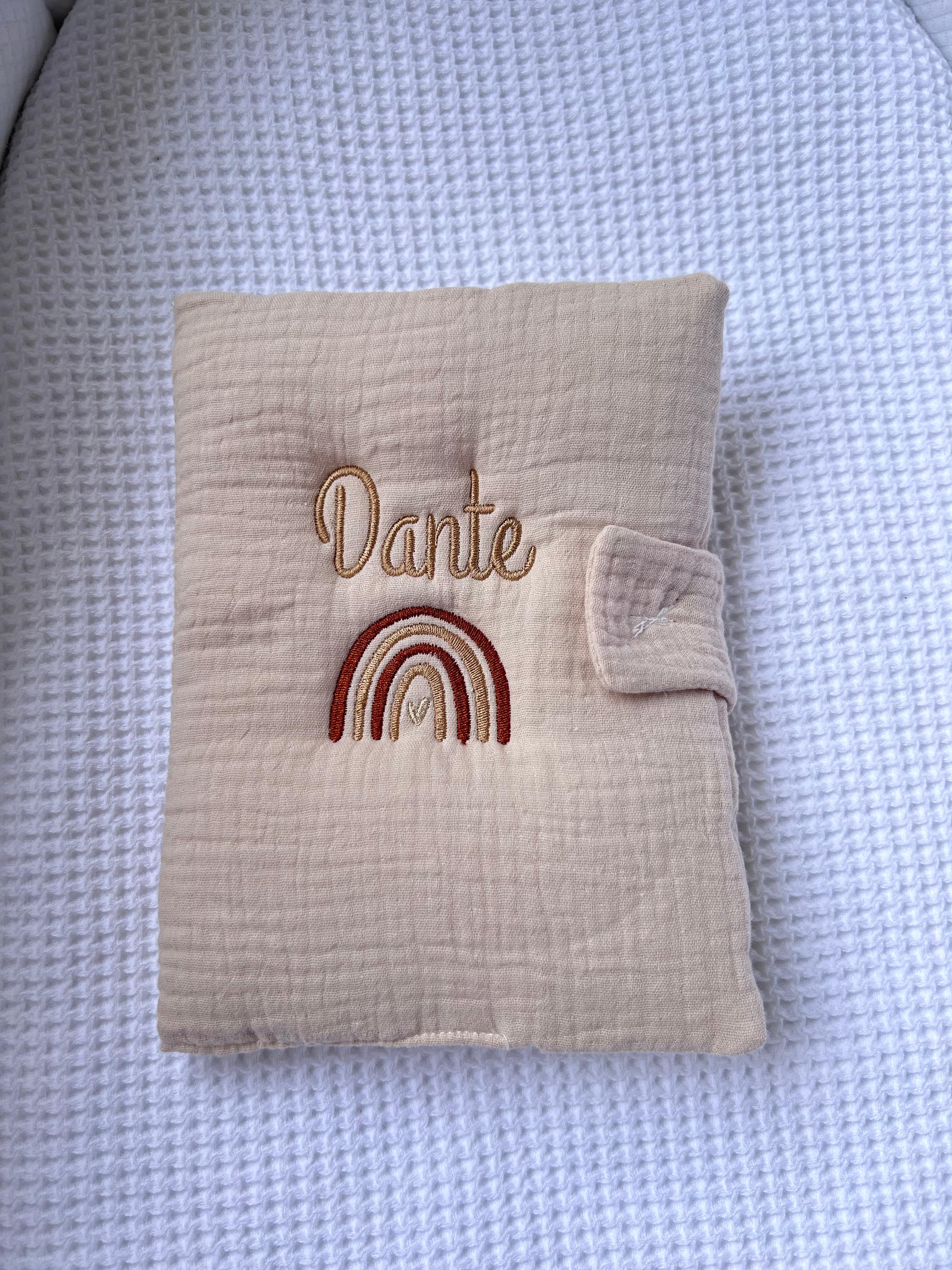 Protège carnet de santé gaze de coton