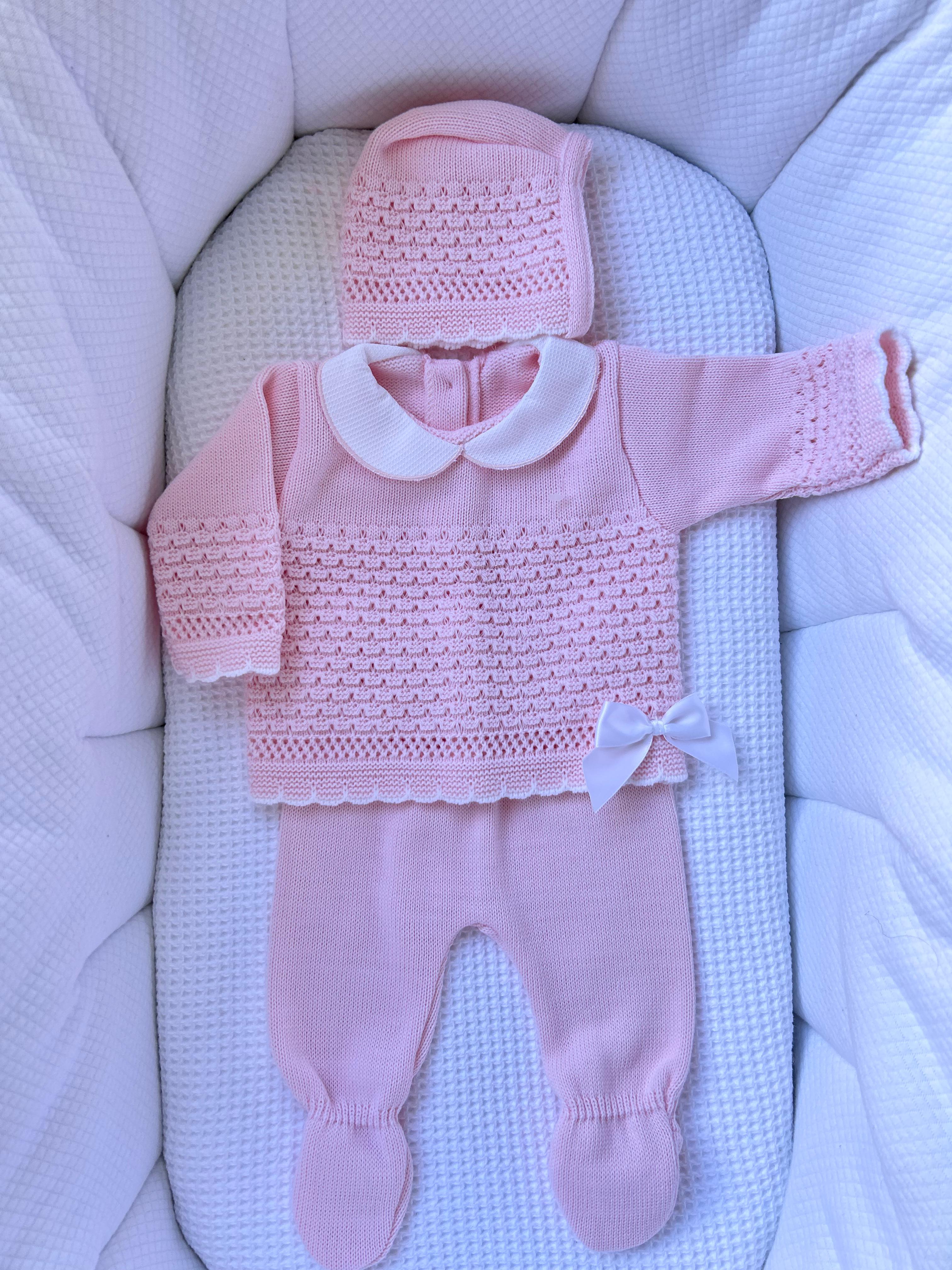 Ensemble en maille fille taille unique