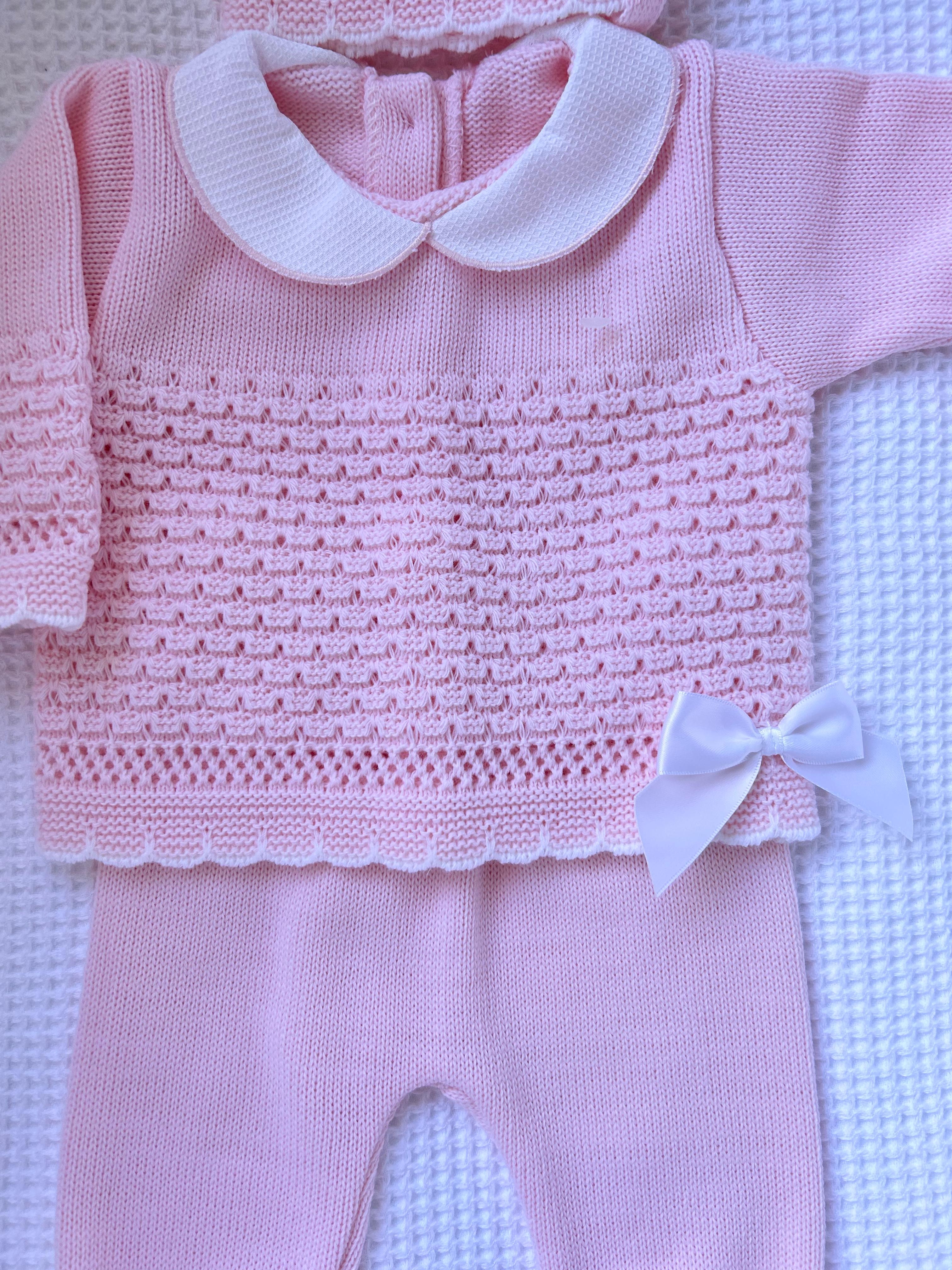 Ensemble en maille fille taille unique