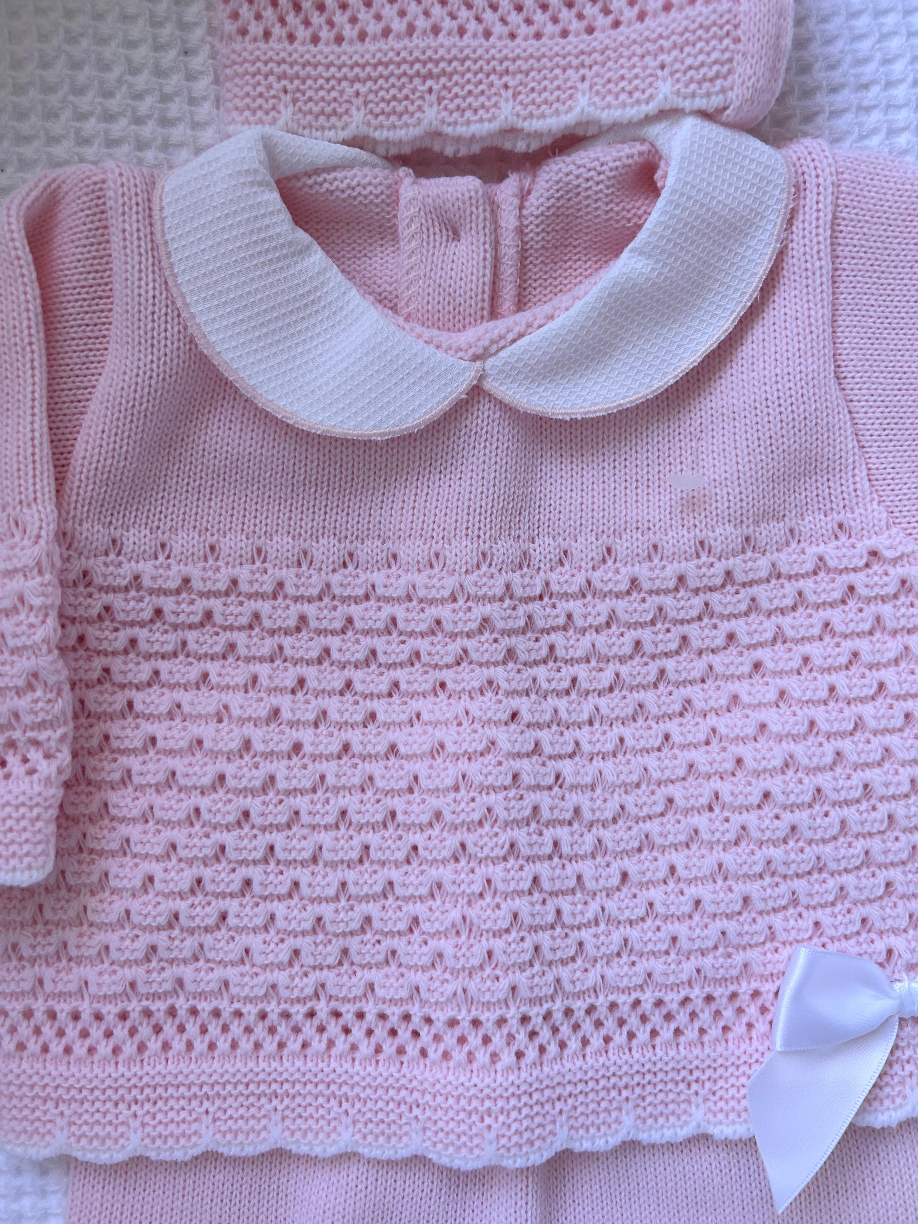 Ensemble en maille fille taille unique