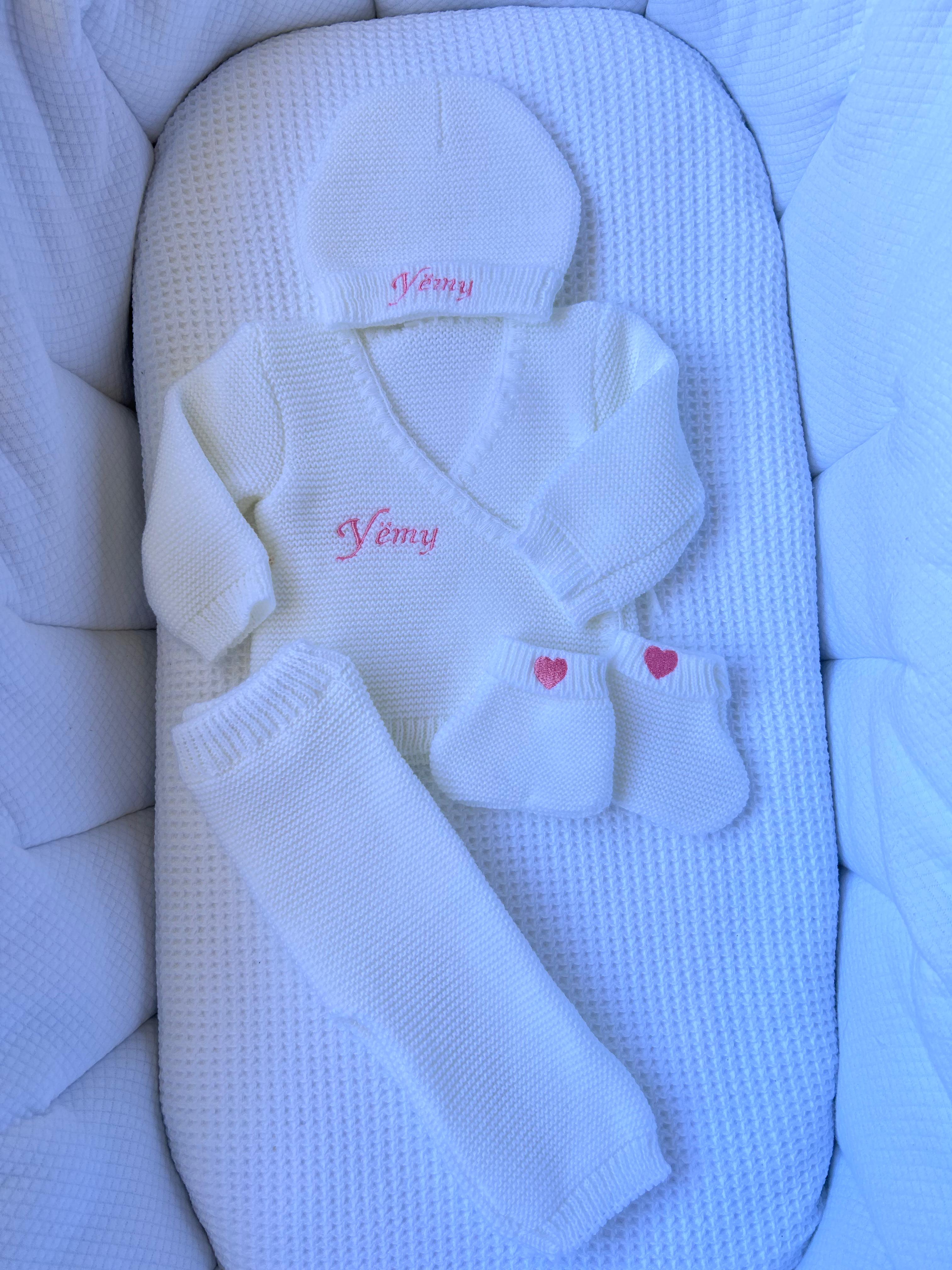 Ensemble en maille 4 pièces