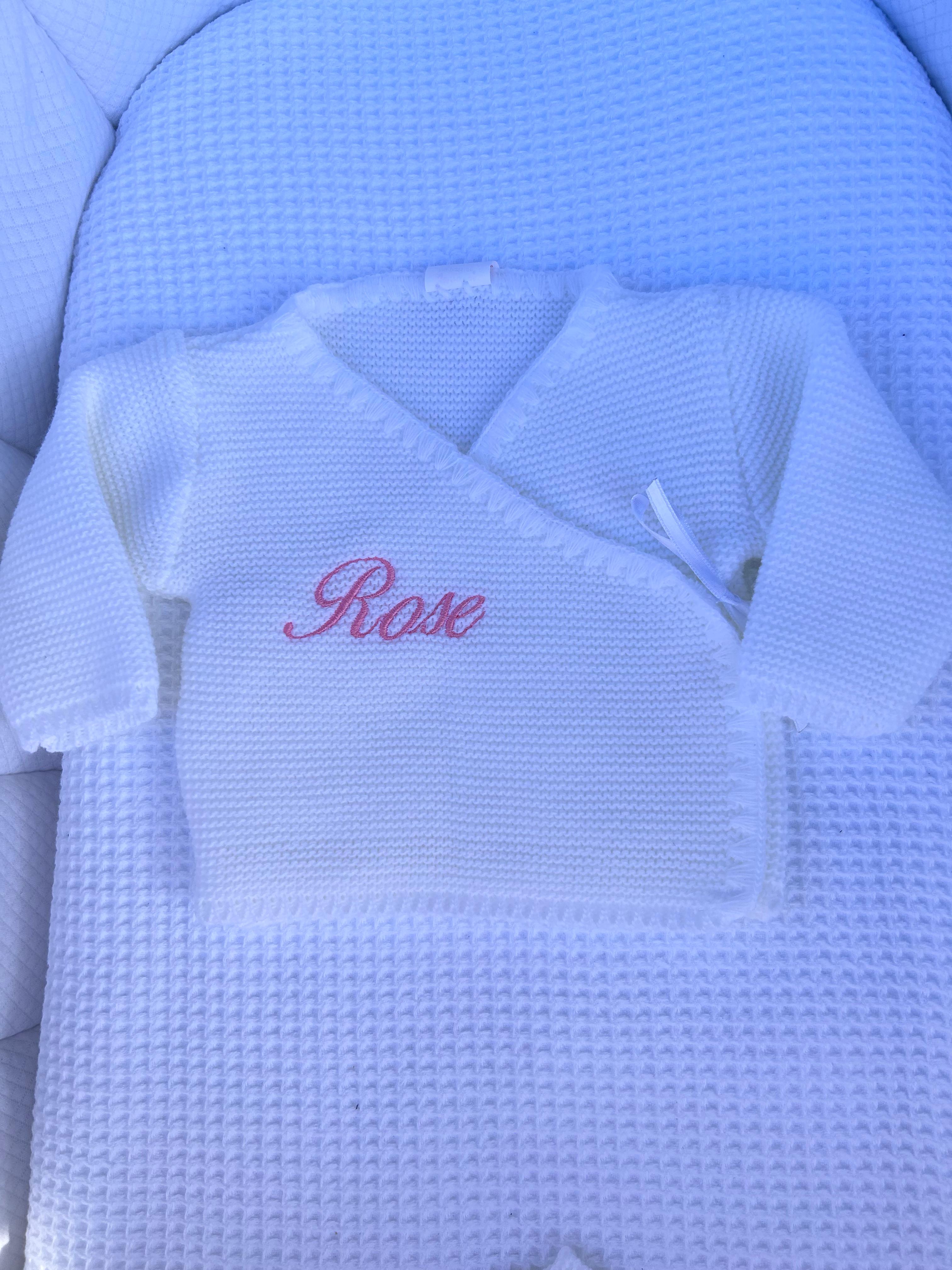 Brassière en maille naissance