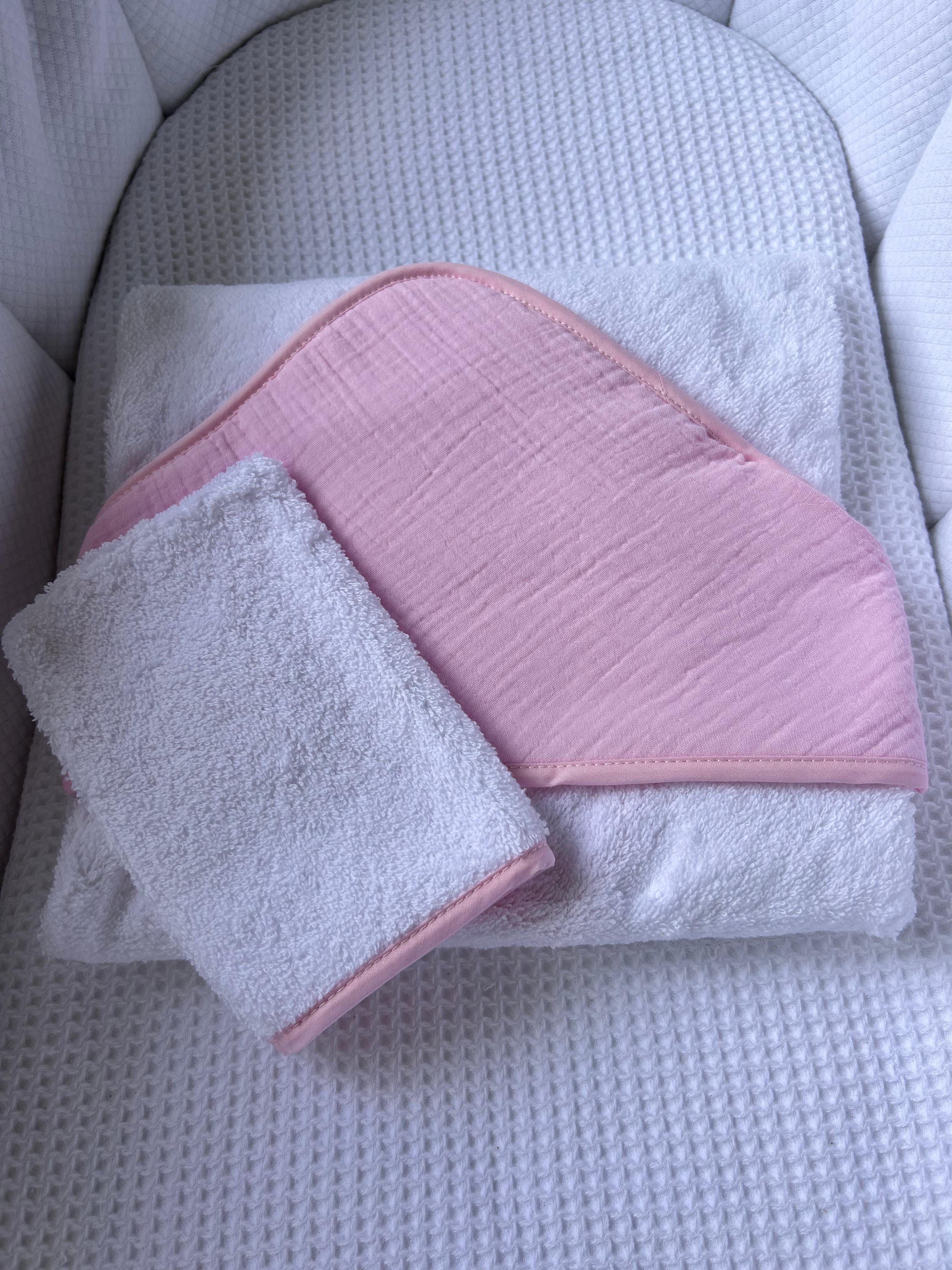 Cape de bain gaze de coton