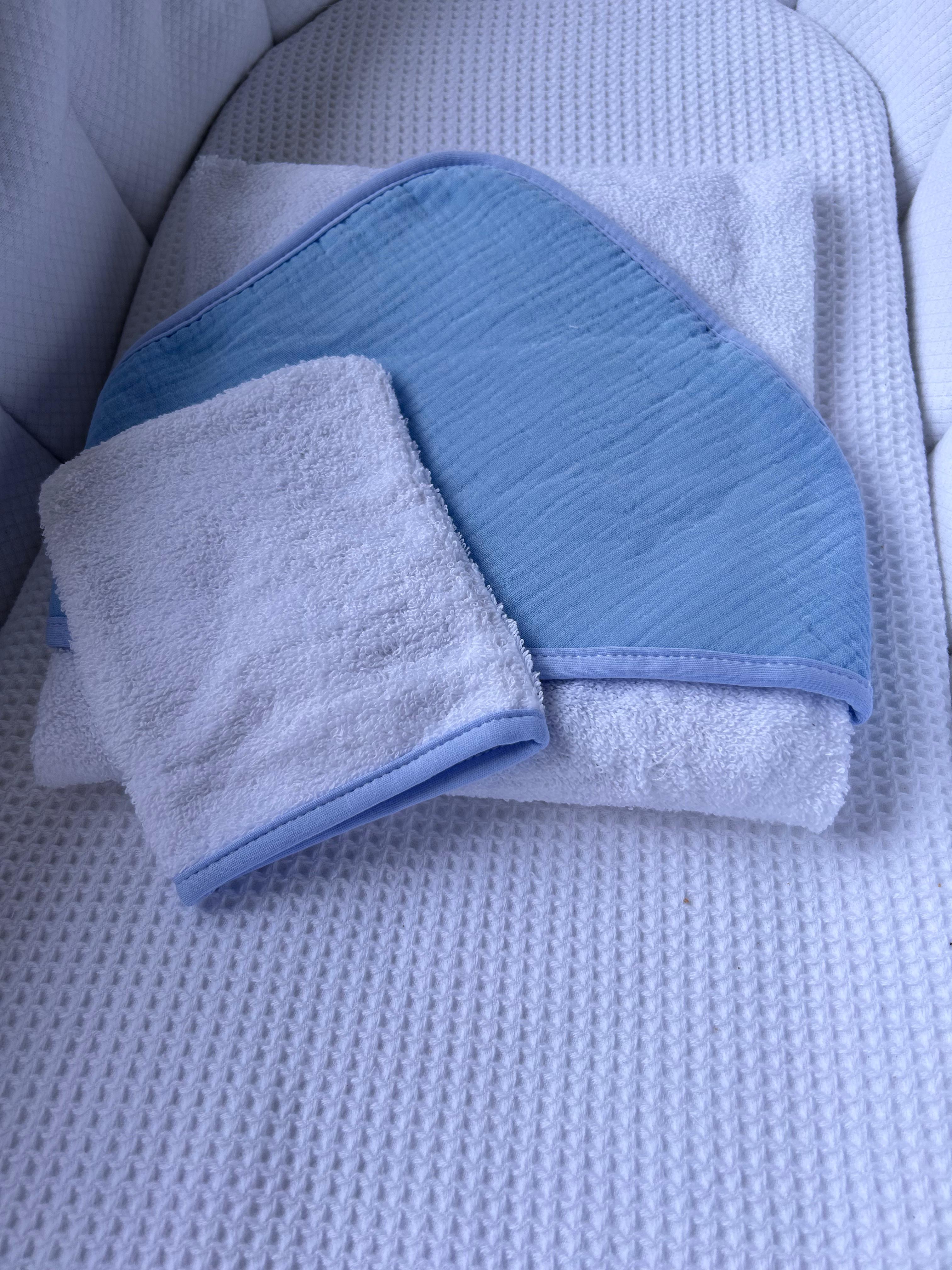 Cape de bain gaze de coton