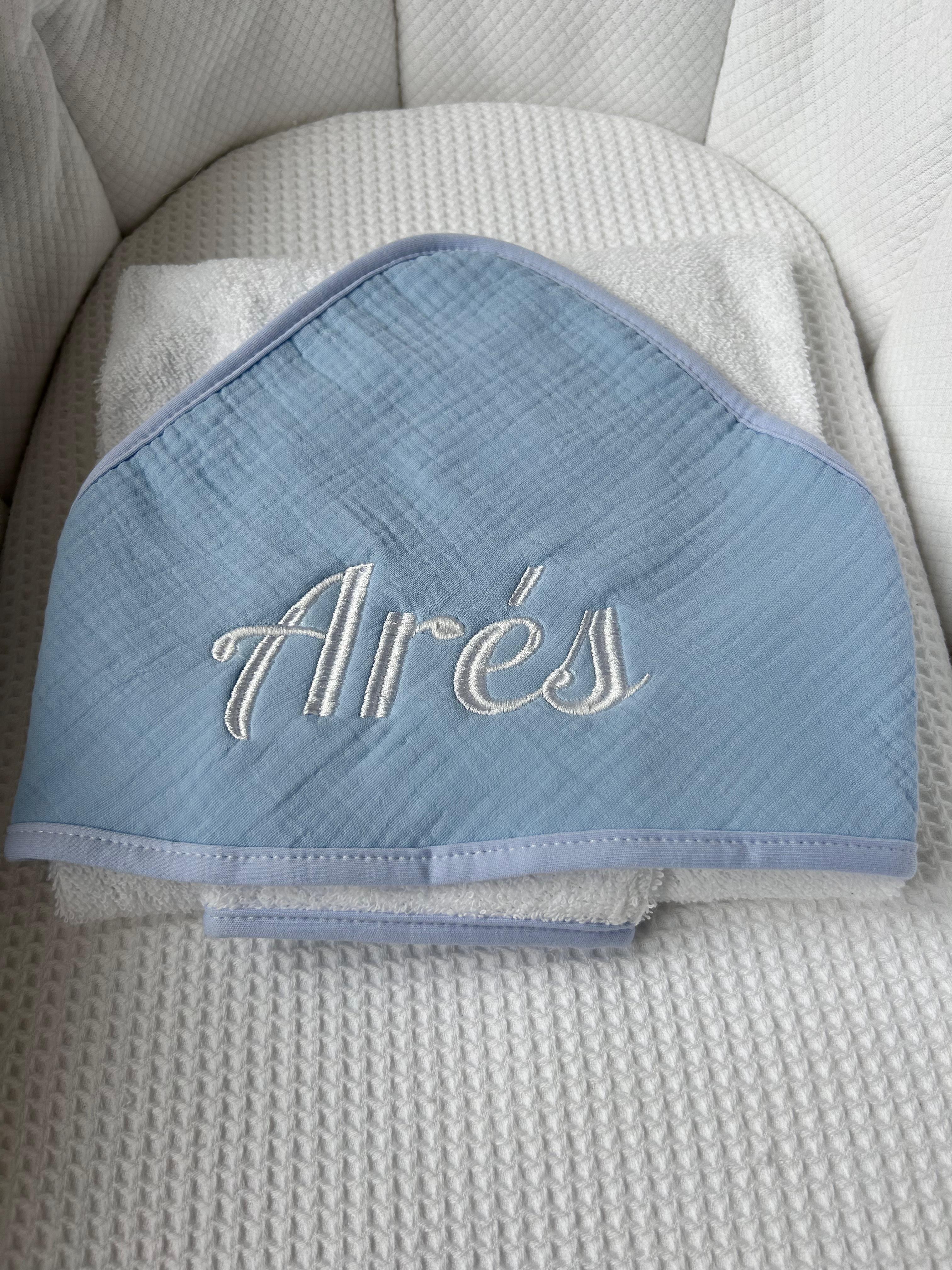 Cape de bain gaze de coton