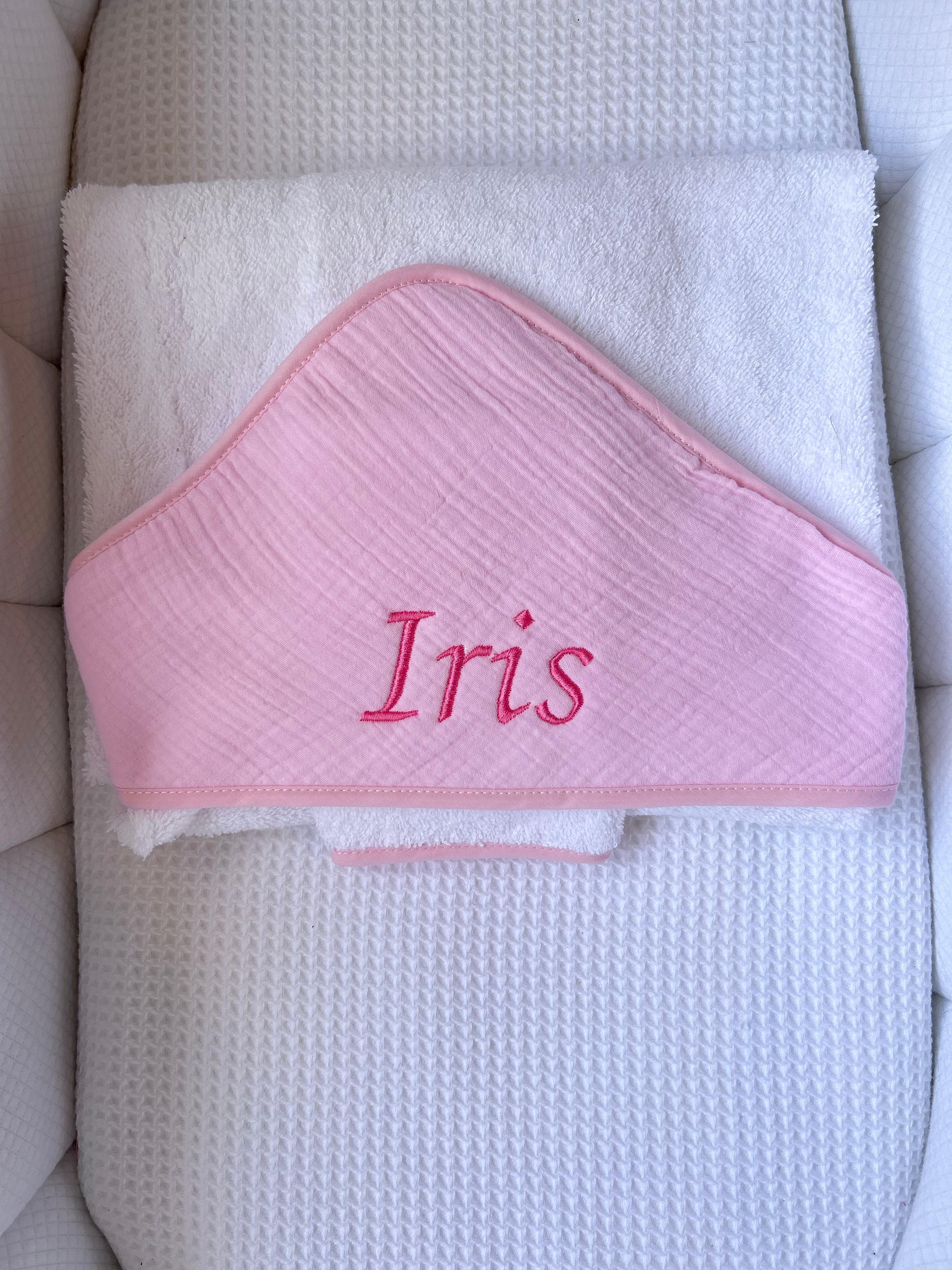 Cape de bain gaze de coton