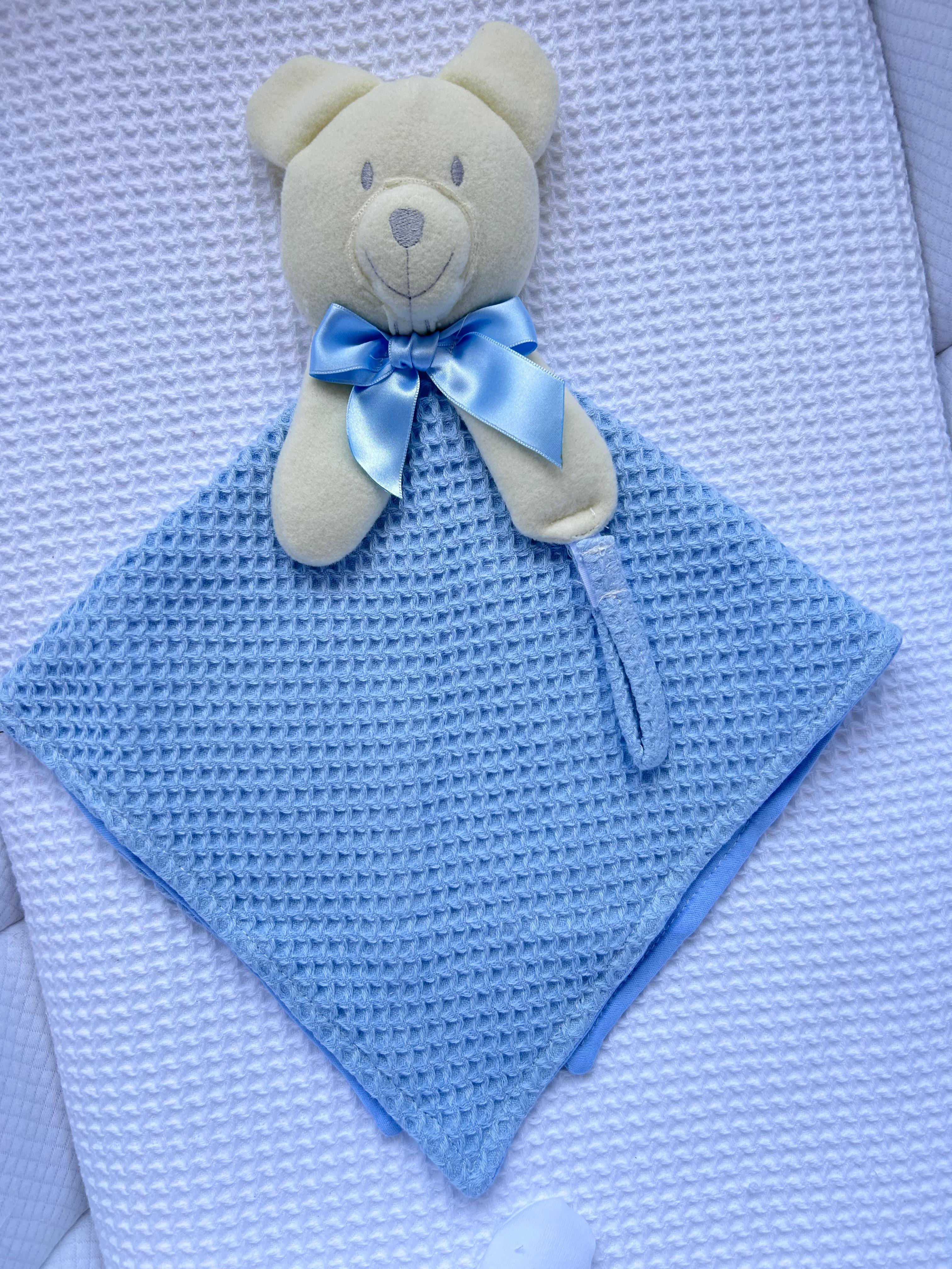 Doudou douceur nid d'abeille