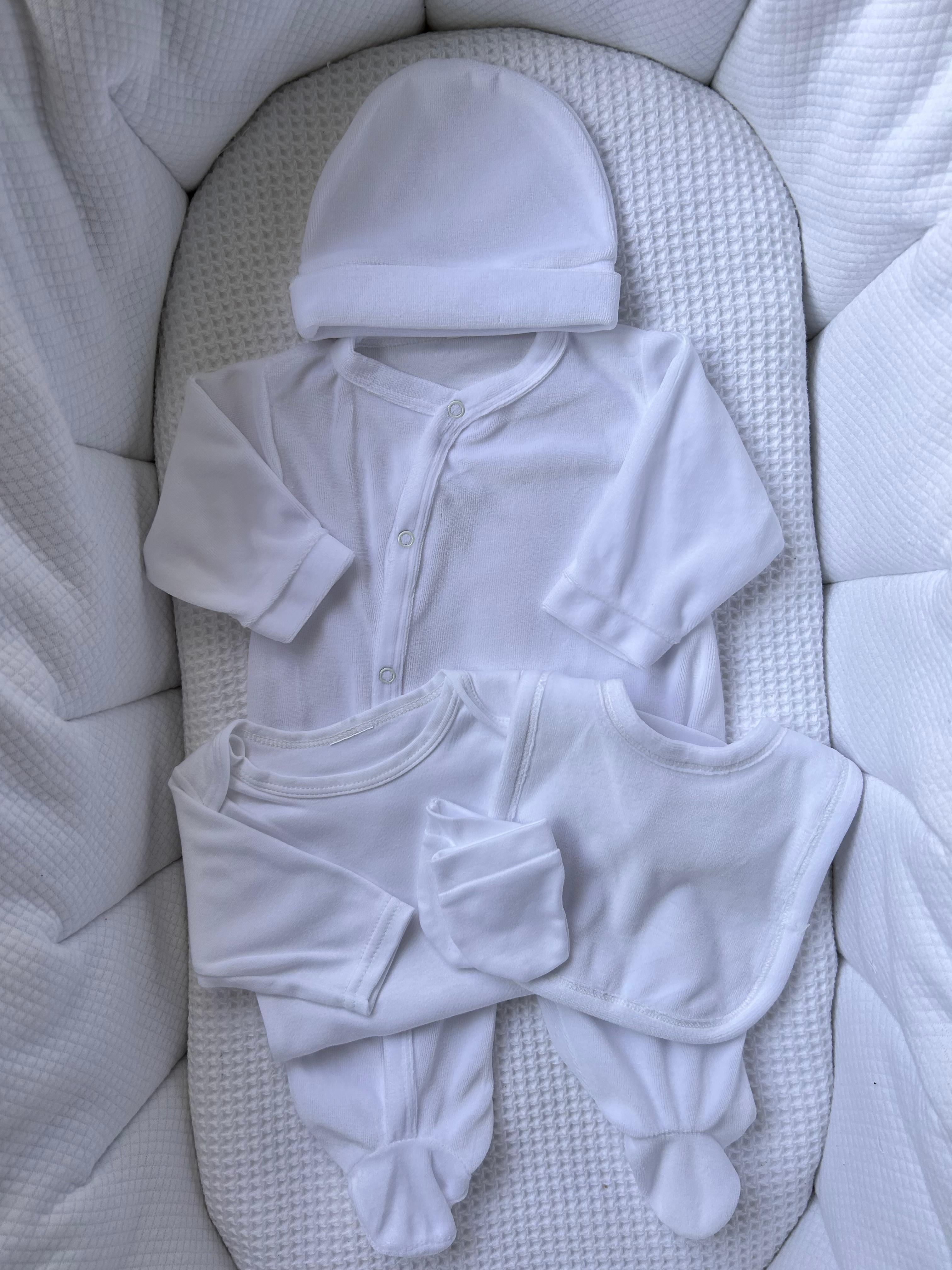 Ensemble 5 pièces en velours