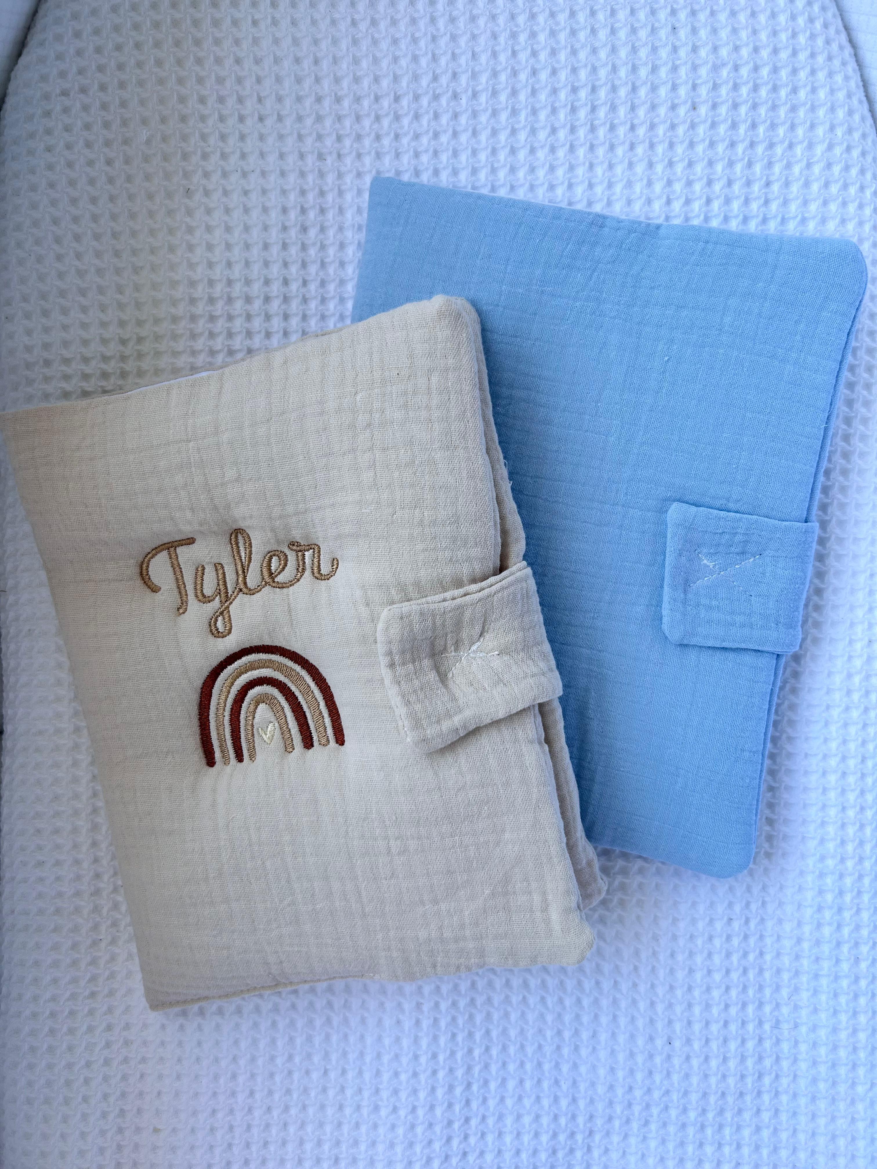 Protège carnet de santé gaze de coton