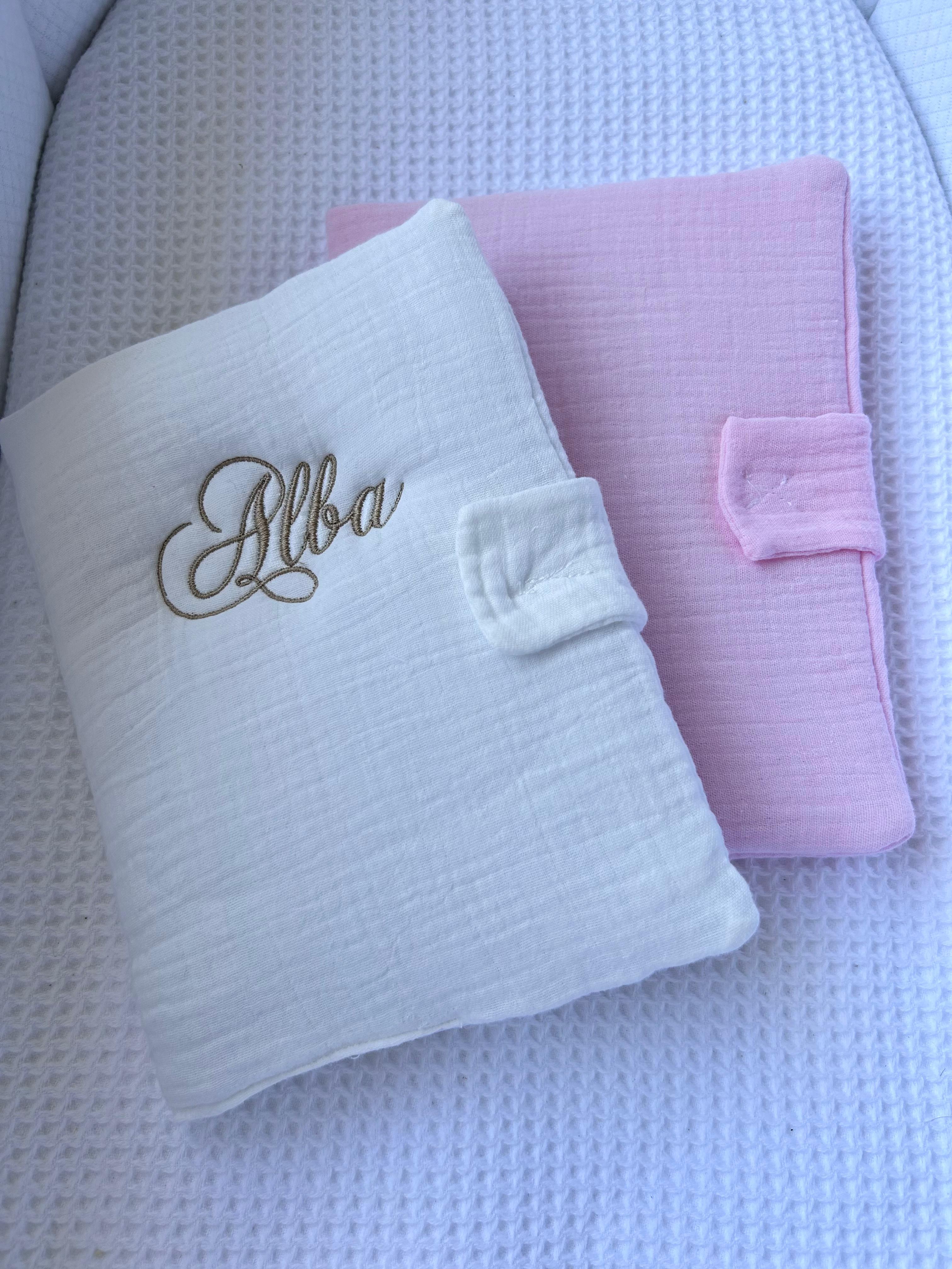 Protège carnet de santé gaze de coton