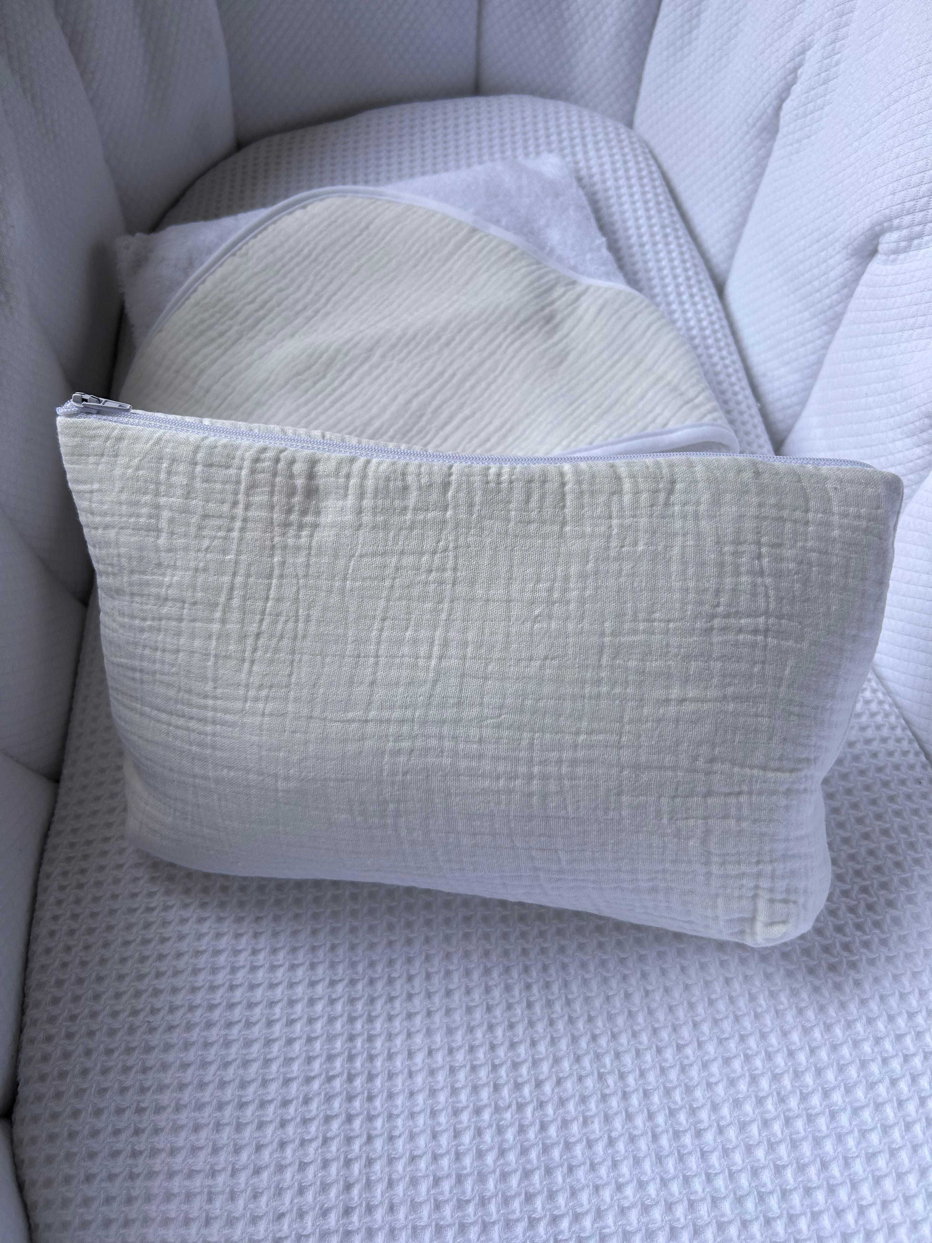 Trousse en gaze de coton