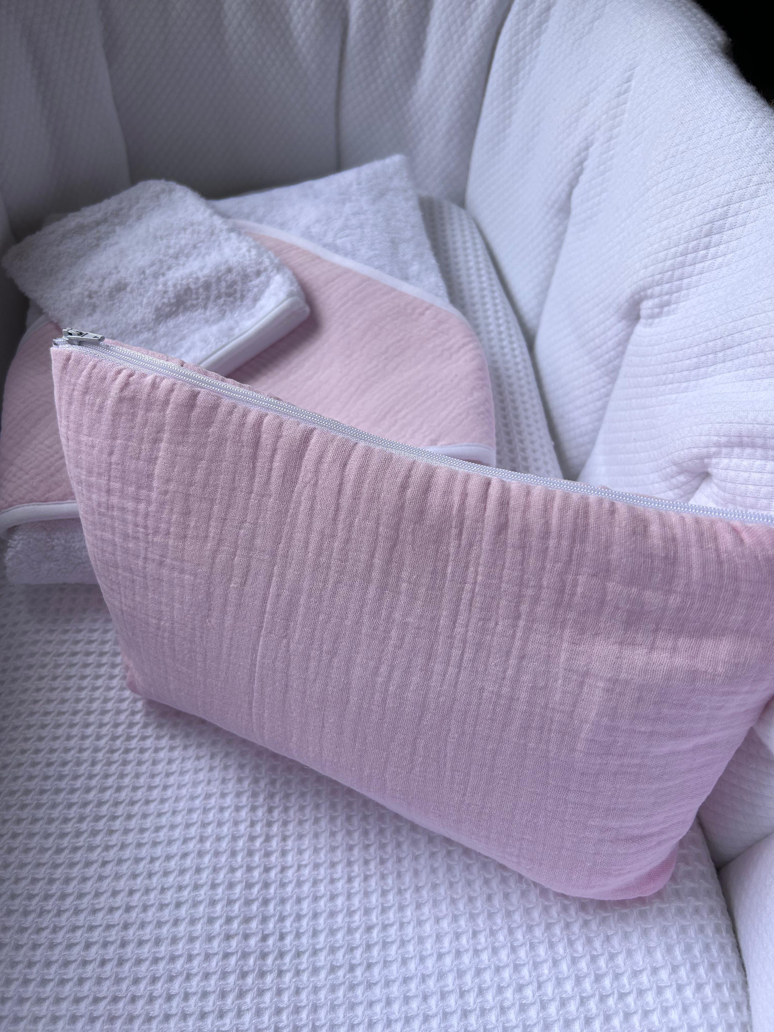 Trousse en gaze de coton